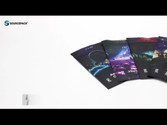 Заказный рюкзак для упаковки сорняков с тремя боковыми печатью